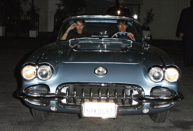 Vợ chồng Tom Cruise - Katie Holmes. Vợ chồng Tom Cruise - Katie Holmes.