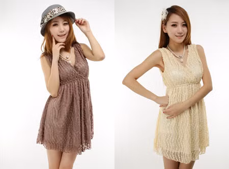 Váy ren - Sự lựa chọn của mùa Thu ảnh 8