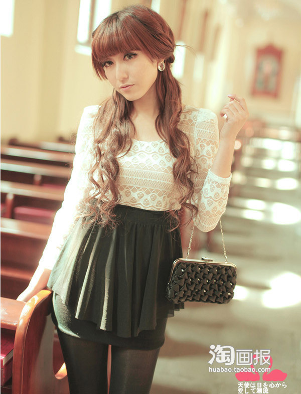 Váy ren - Sự lựa chọn của mùa Thu ảnh 10