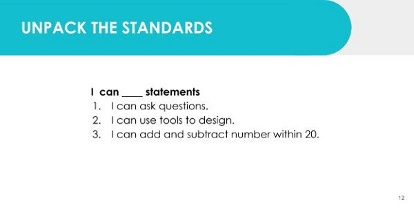 Tiêu chuẩn Common Core được đơn giản hóa để học sinh hiểu được. Tiêu chuẩn Common Core được đơn giản hóa để học sinh hiểu được.