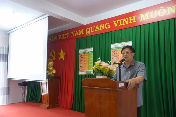 Ông Nguyễn Văn Toàn – Giám đốc Sở Giáo dục và Đào tạo tỉnh Đắk Nông chia sẻ kế hoạch áp dụng Dự án tại địa phương.