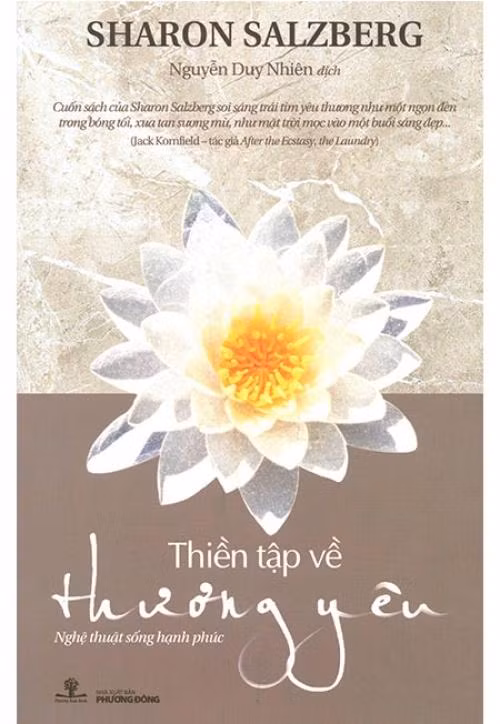 Cuốn Thiền tập và yêu thương - Nghệ thuật sống hạnh phúc (Ảnh: tác giả cung cấp).