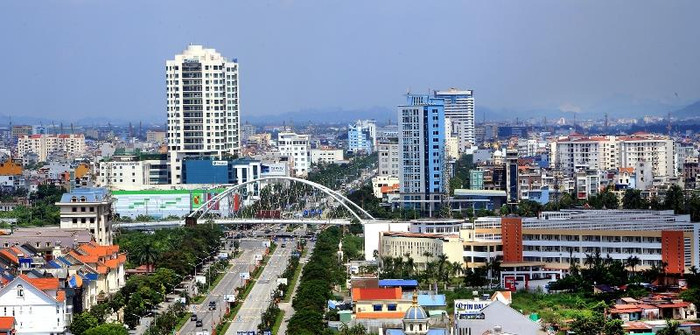 Một góc đô thị Hải Phòng. Một góc đô thị Hải Phòng.