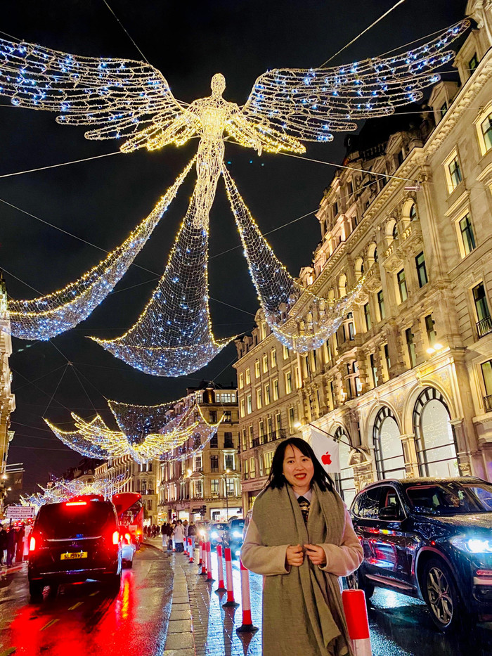Bích Phương trong một lần ở Oxford Street (London, Anh). Ảnh: Nhân vật cung cấp. Bích Phương trong một lần ở Oxford Street (London, Anh). Ảnh: Nhân vật cung cấp.