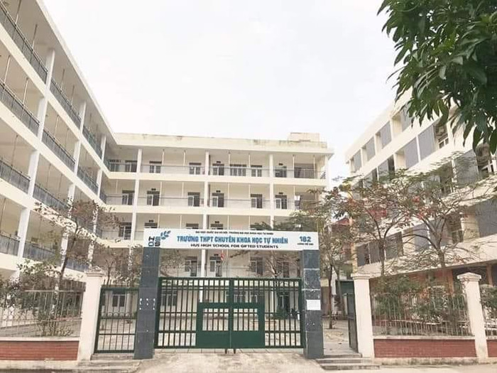 Trường Trung học phổ thông chuyên Khoa học Tự nhiên. Ảnh: vnu.edu.vn Trường Trung học phổ thông chuyên Khoa học Tự nhiên. Ảnh: vnu.edu.vn