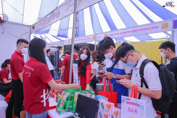 Ngày hội Giao lưu - Tuyển dụng - Việc làm 2022 được tổ chức vào 2/4 tại Trường Đại học Sư phạm Kỹ thuật Thành phố Hồ Chí Minh. Ảnh: Nhân vật cung cấp Ngày hội Giao lưu - Tuyển dụng - Việc làm 2022 được tổ chức vào 2/4 tại Trường Đại học Sư phạm Kỹ thuật Thành phố Hồ Chí Minh. Ảnh: Nhân vật cung cấp