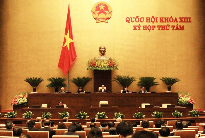 Quốc hội chính thức thông qua Nghị quyết lấy phiếu tín nhiệm, bỏ phiếu tín nhiệm (sửa đổi). Ảnh: TTBC. Quốc hội chính thức thông qua Nghị quyết lấy phiếu tín nhiệm, bỏ phiếu tín nhiệm (sửa đổi). Ảnh: TTBC.