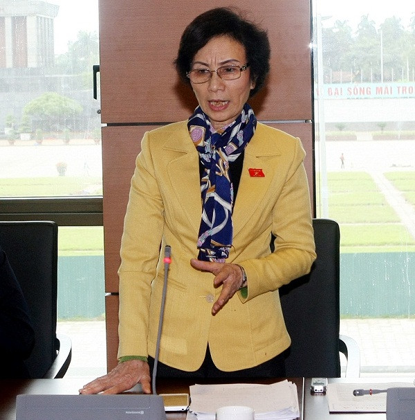 Đại biểu Bùi Thị An. Đại biểu Bùi Thị An.