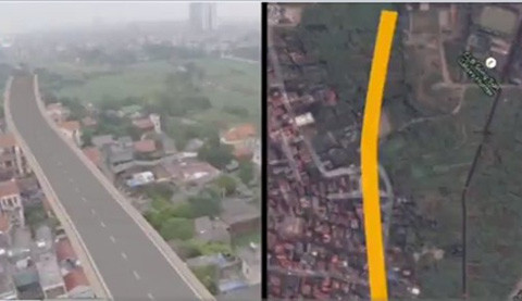 Con đường chỉ dài 1,5 km nhưng tiêu tốn tới 1.000 tỷ đồng vì nó cong vào khu dân cư.
