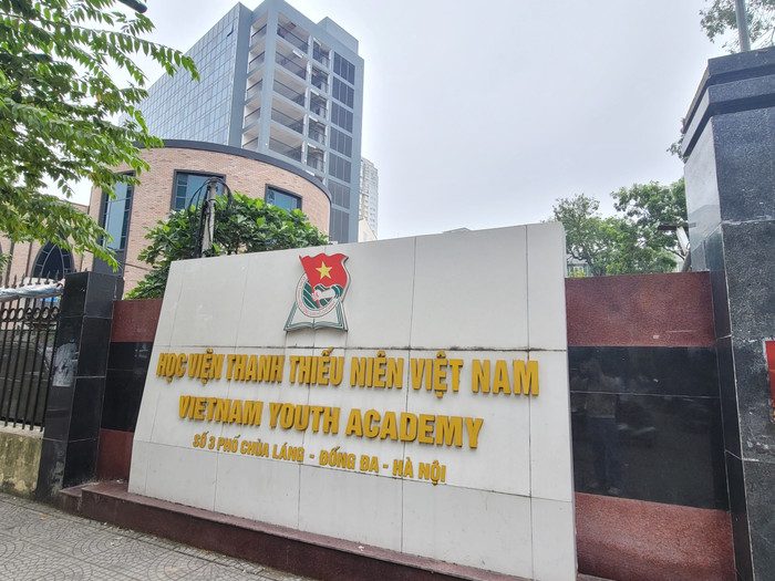 Học viện Thanh thiếu niên Việt Nam. Ảnh: T.L Học viện Thanh thiếu niên Việt Nam. Ảnh: T.L
