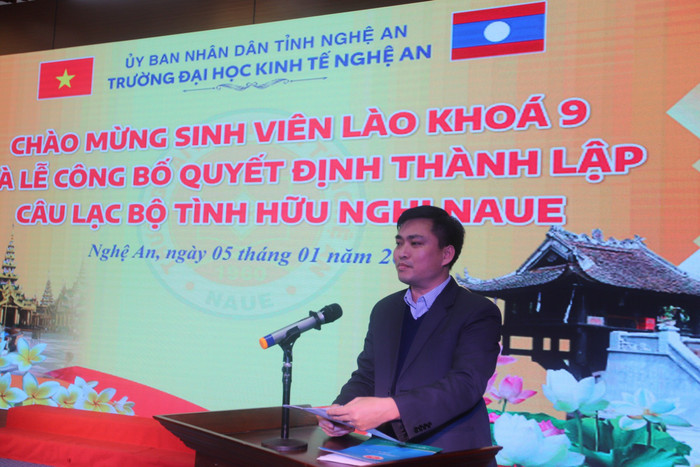 Thầy Nguyễn Quốc Sơn - Trưởng Phòng Công tác sinh viên (Trường Đại học Kinh tế Nghệ An). Ảnh: NVCC Thầy Nguyễn Quốc Sơn - Trưởng Phòng Công tác sinh viên (Trường Đại học Kinh tế Nghệ An). Ảnh: NVCC