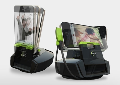 4. Robot quay phim, chụp ảnh: Swivl (tên thiết bị) sẽ theo dõi chuyển động, quay video bằng cách dò tín hiệu từ bộ phát gắn trên đối tượng. Chúng rất hữu ích nếu bạn muốn thực hiện clip cho chính mình nha. Ngoài ra, bạn chỉ việc gắn iPhone vào thiết bị và không phải tùy chỉnh gì hết. Giá bán: 179 USD (khoảng 3,78 triệu đồng) 4. Robot quay phim, chụp ảnh: Swivl (tên thiết bị) sẽ theo dõi chuyển động, quay video bằng cách dò tín hiệu từ bộ phát gắn trên đối tượng. Chúng rất hữu ích nếu bạn muốn thực hiện clip cho chính mình nha. Ngoài ra, bạn chỉ việc gắn iPhone vào thiết bị và không phải tùy chỉnh gì hết. Giá bán: 179 USD (khoảng 3,78 triệu đồng)