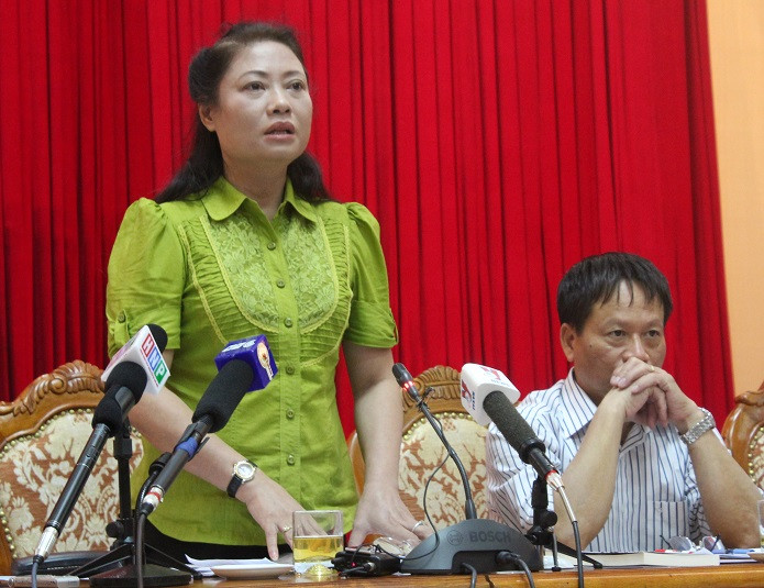 Bà Phạm Thị Hồng Nga - Phó Giám đốc Sở Giáo dục và Đào tạo Hà Nội. Ảnh: Ngọc Quang.