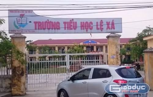 Cựu Hiệu trưởng Trường Tiểu học Lệ Xá (Hưng Yên) bị khởi tố là thông tin chấn động ngành giáo dục. ảnh: Chí Nhân.