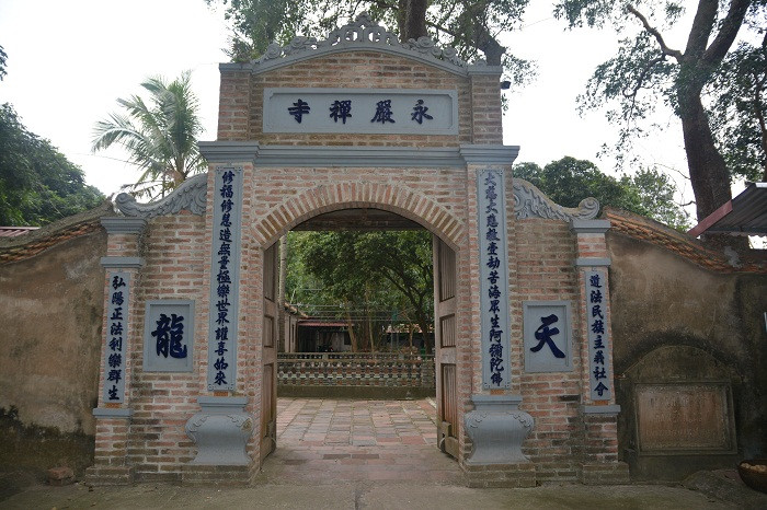 Kiến trúc cổ của Cổng chùa Vĩnh Nghiêm, tỉnh Bắc Giang. ảnh: Đỗ Công Tiến. Kiến trúc cổ của Cổng chùa Vĩnh Nghiêm, tỉnh Bắc Giang. ảnh: Đỗ Công Tiến.