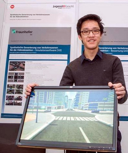 Võ Hoàng Nam đạt giải 3 về toán tin học tại tiểu bang Sachsen. Võ Hoàng Nam đạt giải 3 về toán tin học tại tiểu bang Sachsen.