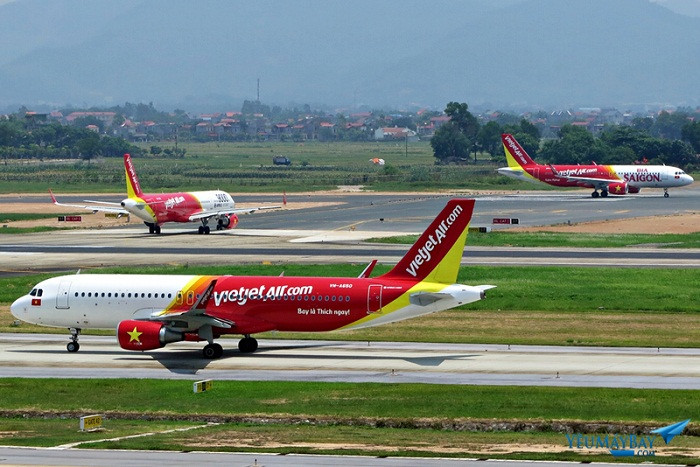 Tàu bay hiện đại của Vietjet. Tàu bay hiện đại của Vietjet.