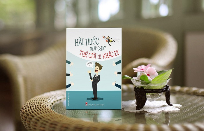 Cuốn“Hài hước một chút thế giới sẽ khác đi” (Ảnh: tác giả cung cấp). Cuốn“Hài hước một chút thế giới sẽ khác đi” (Ảnh: tác giả cung cấp).