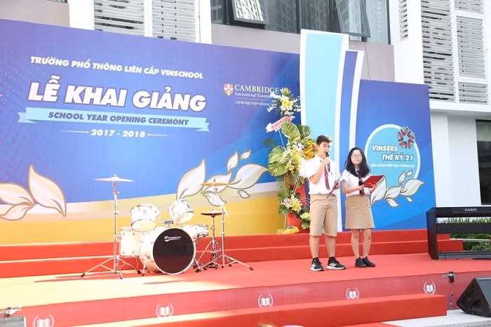 Thông điệp của năm học mới mang tên “Vinsers Thế kỷ 21 – Sẵn sàng kiến tạo tương lai”.