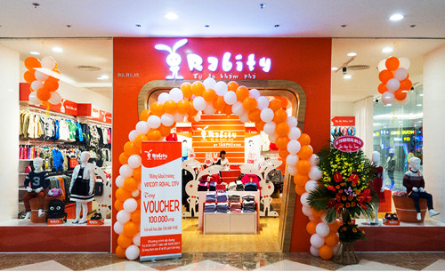 Hình ảnh thương hiệu thời trang RABITY.