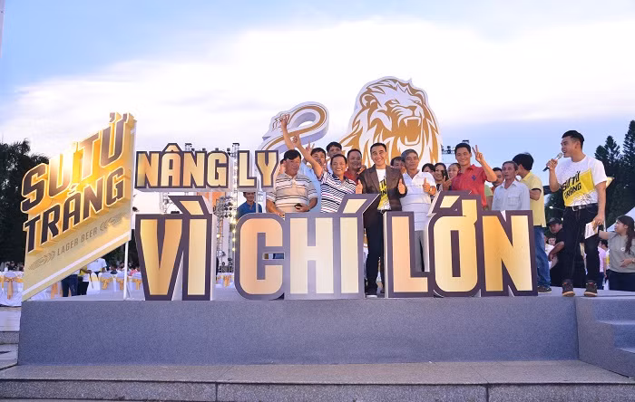 Bia Sư Tử Trắng - bia ngon của Việt Nam với công nghệ lên men 2 lần ảnh 2