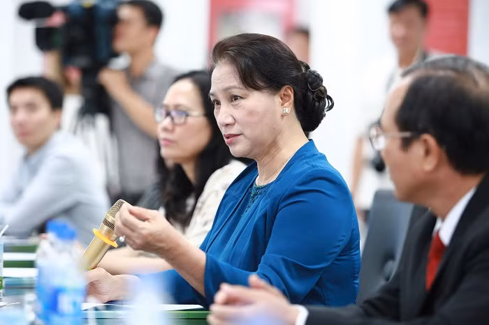 Chủ tịch Quốc hội Nguyễn Thị Kim Ngân đã có buổi đến thăm nhà máy sữa Vinamilk tại Bình Dương.