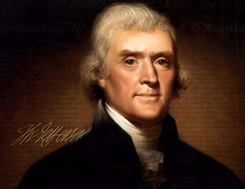 Tổng thống Thomas Jefferson từng nói: "Tôi không thể sống thiếu sách" Tổng thống Thomas Jefferson từng nói: "Tôi không thể sống thiếu sách"
