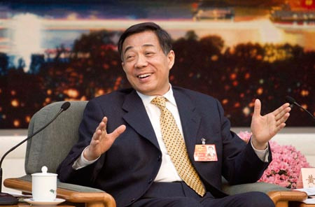 Cựu Bí thư Trùng Khánh Bạc Hy Lai.