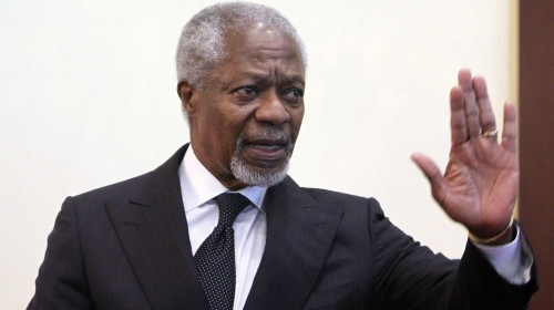 Kofi Annan cho rằng quá sớm để nói kế hoạch sáu điểm đã thất bại.