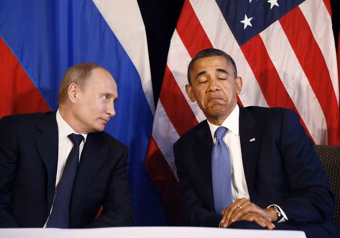 Tổng thống Nga Vladimir Putin hội đàm với Tổng thống Barack Obama tại Hội nghị thượng đỉnh G20 tại Los Cabos, Mexico.