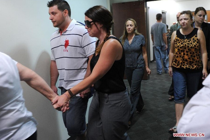 Người thân các nạn nhân đến xem phiên toà.