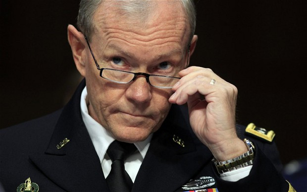 Chủ tịch Hội đồng tham mưu trưởng liên quân Mỹ, Tướng Martin Dempsey.