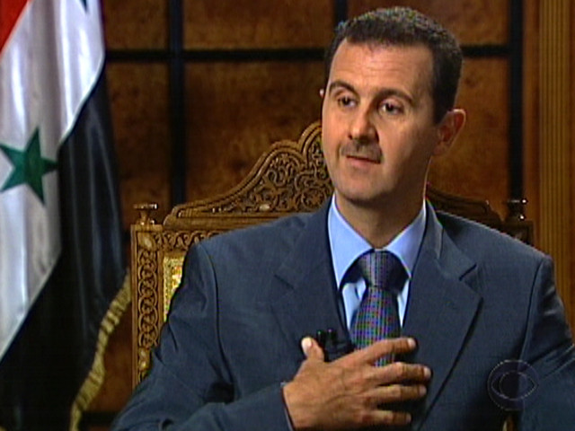 Tổng thống Syria Bashar al-Assad tin tưởng vào sự ủng hộ của người dân.