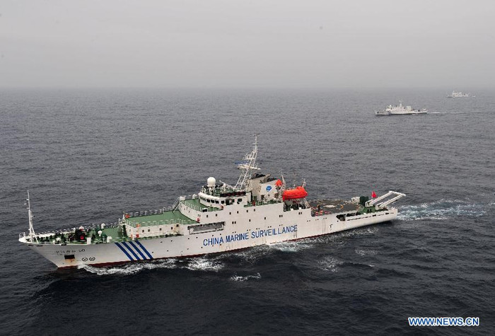 Một tàu Hải giám của Trung Quốc.