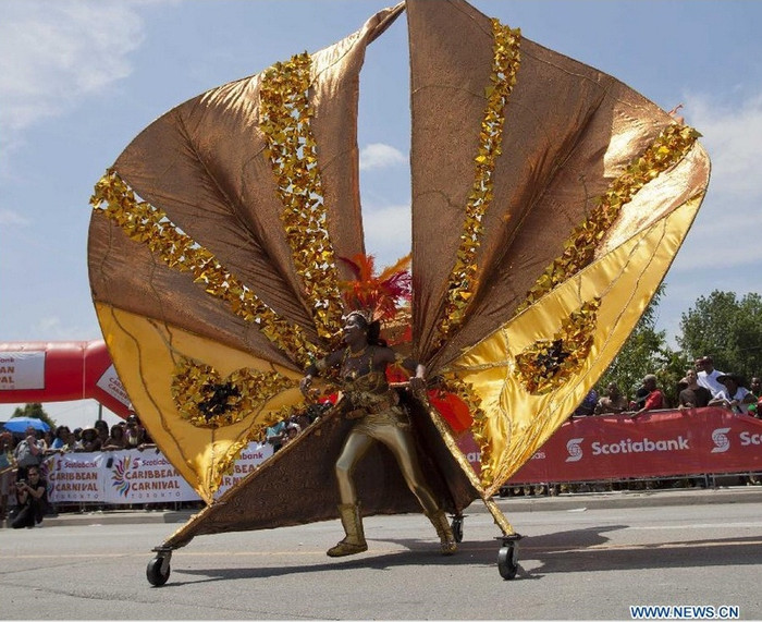 Trang phục cũng được biến thành những chiếc xe diễu hành có thể di chuyển. Trang phục cũng được biến thành những chiếc xe diễu hành có thể di chuyển.