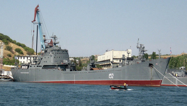 Tàu đổ bộ Nikolai Filchenkov của Nga. Tàu đổ bộ Nikolai Filchenkov của Nga.