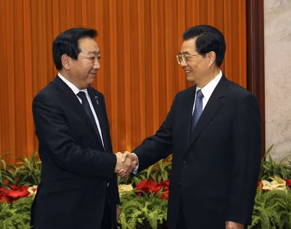 Ông Yoshihiko Noda gặp gỡ ông Hồ Cẩm Đào. Ông Yoshihiko Noda gặp gỡ ông Hồ Cẩm Đào.