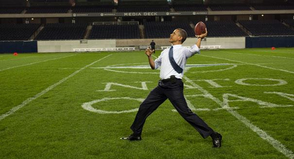 Nhiệt tình trong môn ném bóng bầu dục. Nhiệt tình trong môn ném bóng bầu dục.