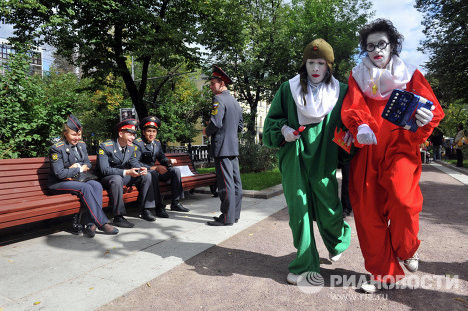 Khoảng 25.000 cảnh sát đã được triển khai ở Moscow để bảo đảm trật tự.