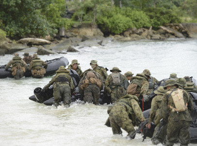 Cuộc tập trận ngày 22/9 được diễn ra trước sự chứng kiến của giới truyền thông