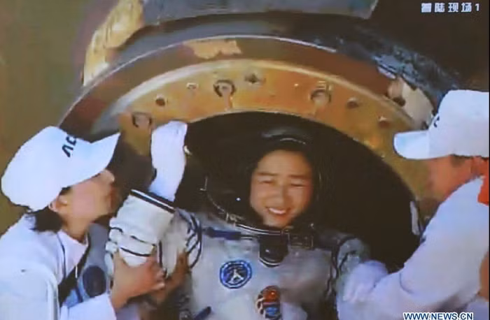 Nữ phi hành gia đầu tiên của Trung Quốc Liu Yang.