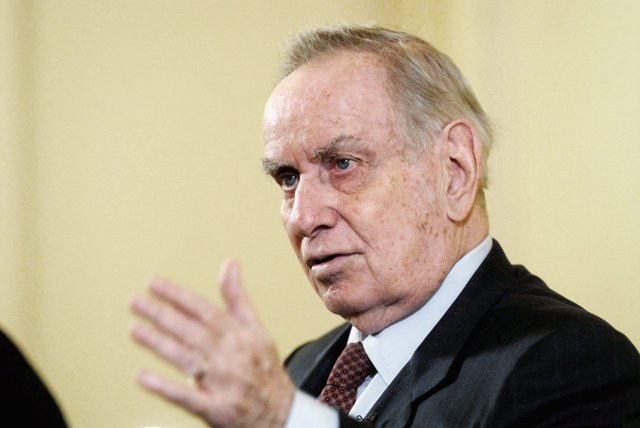 Cựu Đại sứ Israel tại Mỹ Zalman Shoval.