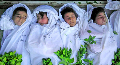 Trong số các nạn nhân có cả trẻ em.