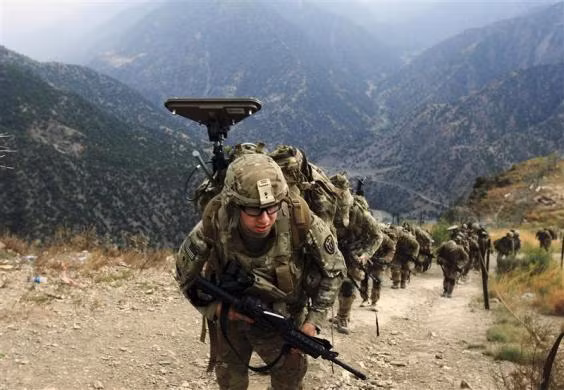Lính Mỹ ở Afghanistan.