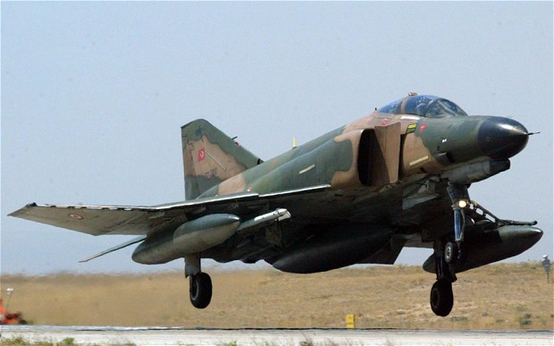 Máy bay F-4 Phantom của Thổ Nhĩ Kỳ.
