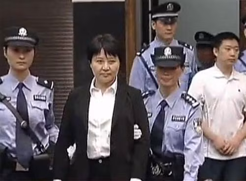 Bà Cốc Khai Lai tại phiên tòa xét xử không phán quyết ngày 9/8.