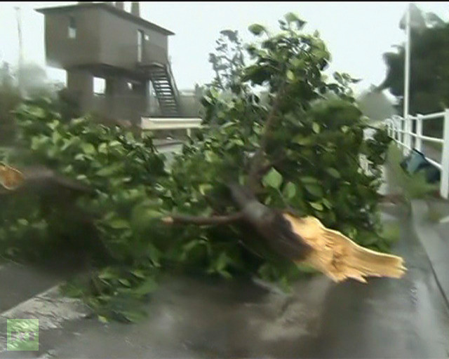 Nhiều cây cối bị đổ, gãy gây trở ngại giao thông. Nhiều cây cối bị đổ, gãy gây trở ngại giao thông.