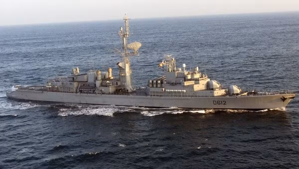 Tàu chiến chống ngầm của Pháp De Grasse.