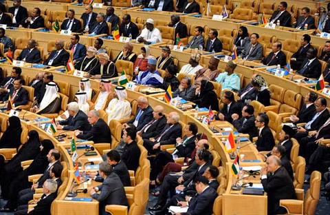 Lãnh đạo các nước tham dự hội nghị thượng đỉnh Phong trào không liên kết.