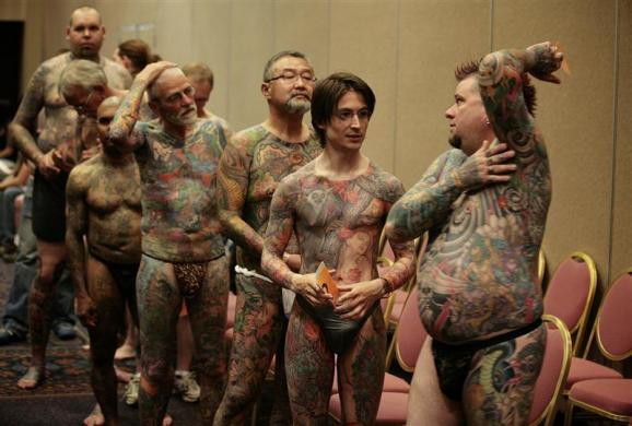 Các thí sinh tham gia đều đã cố gắng mang đến những hình xăm khác biệt và độc đáo nhất.